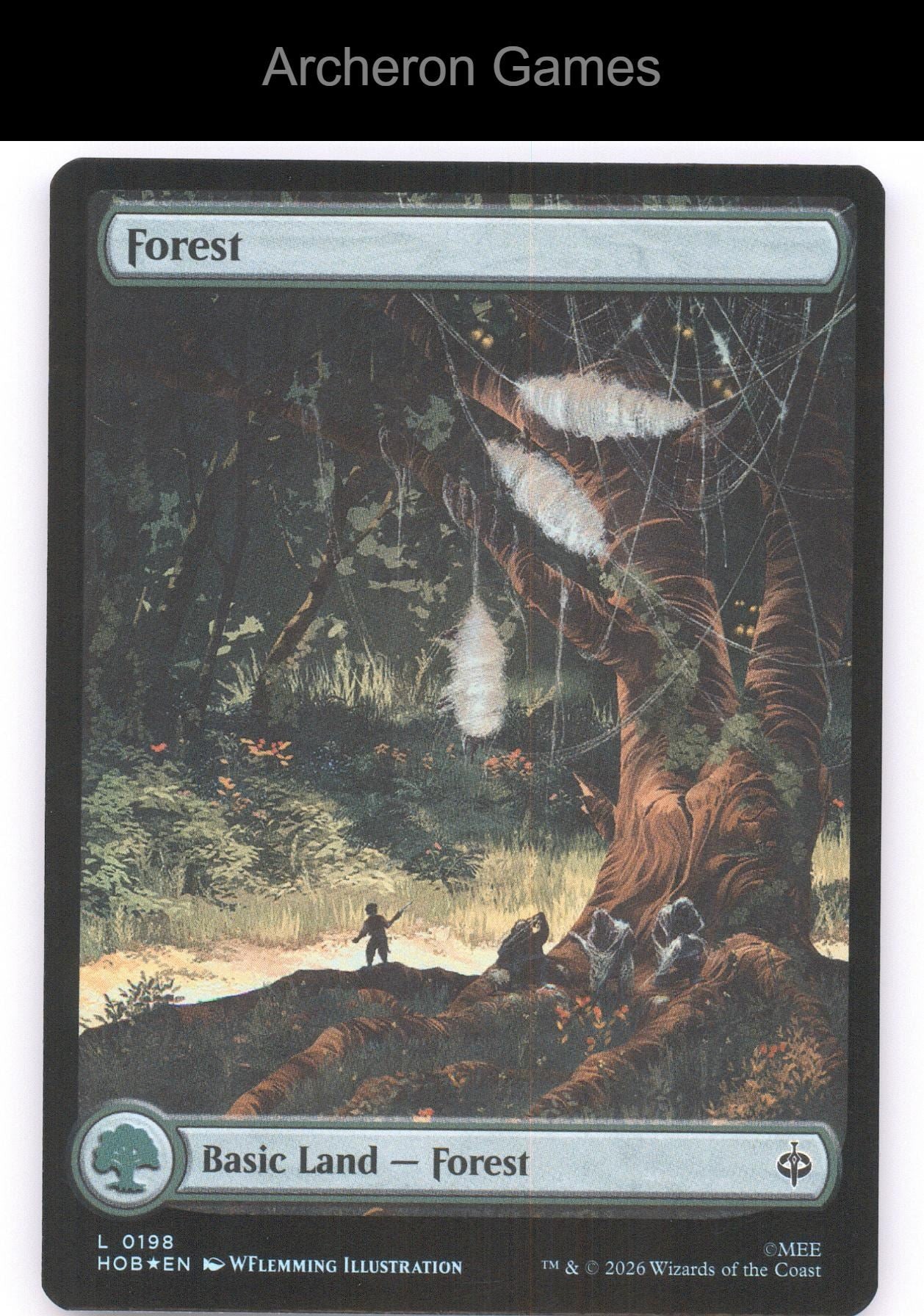 Forest (0198) HOB 198 Land MTG Card The Hobbit