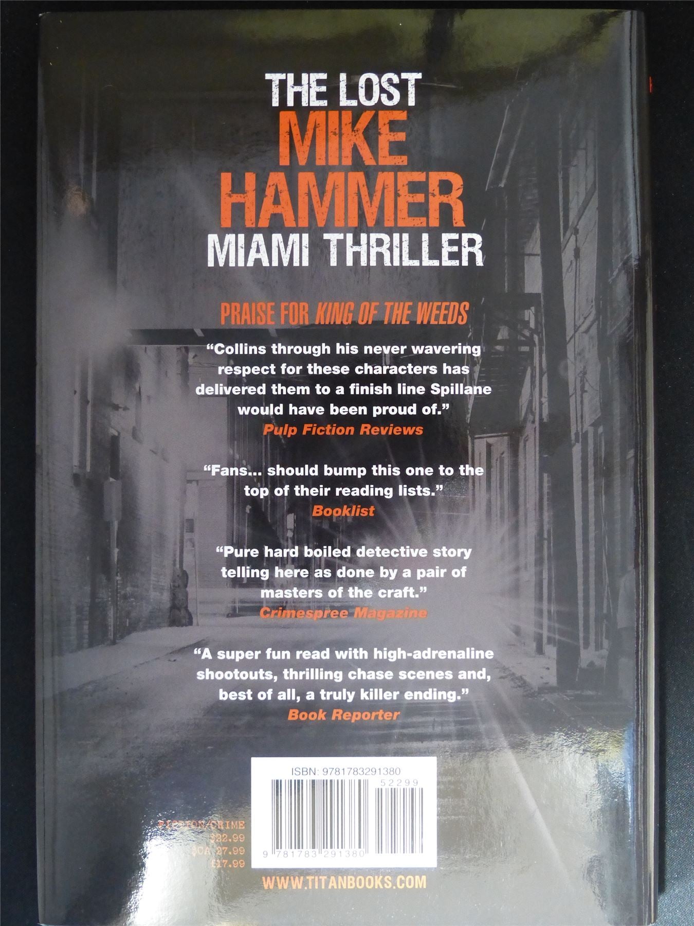 Kill Me Darling - Titan Novel Book Hardback #A4