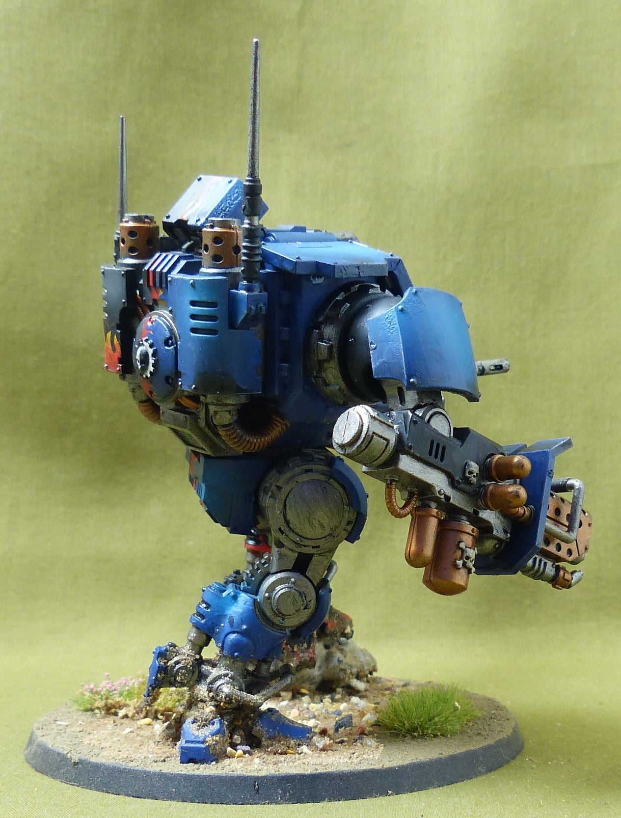 Invictor Tactical Warsuit painted - Legions of the Damned - Warhammer 40K #7FA