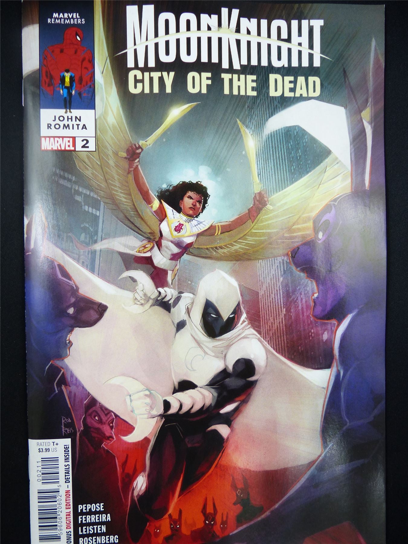 MOON Knight: City of the Dead #2 - Oct 2023 Marvel Comic #3K8