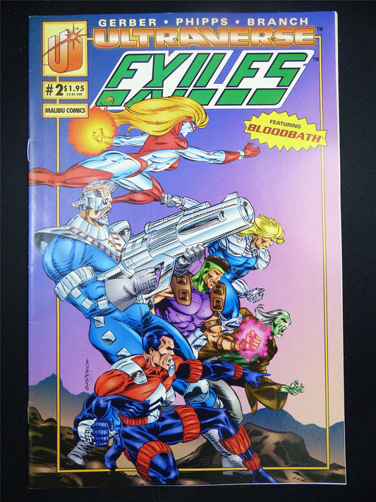 EXILES #2 - Malibu Comics #MT