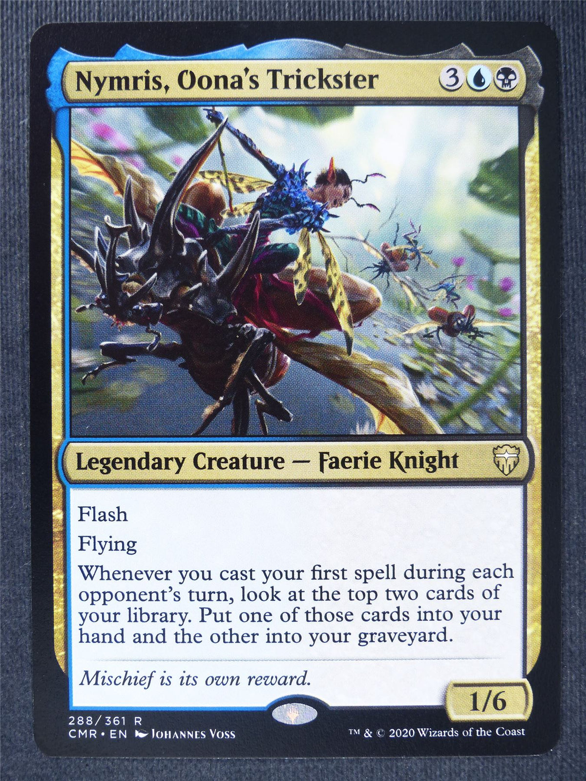 Nymris Oona's Trickster - Mtg Magic Cards #EG