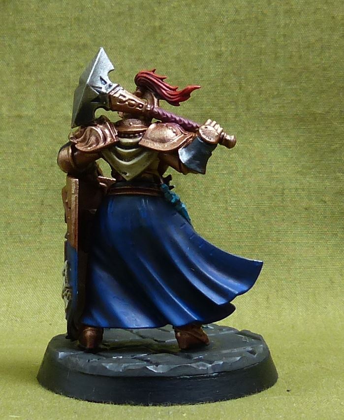 Gwynn Ironsoul painted OOP - Stormcast Eternals - Warhammer 40K #5AD