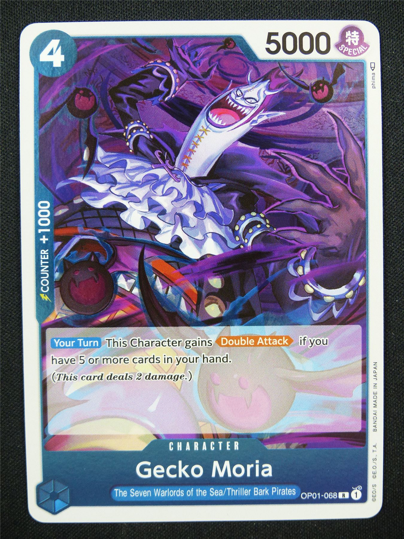 Gecko Moria OP01-068 R - One Piece Card #55