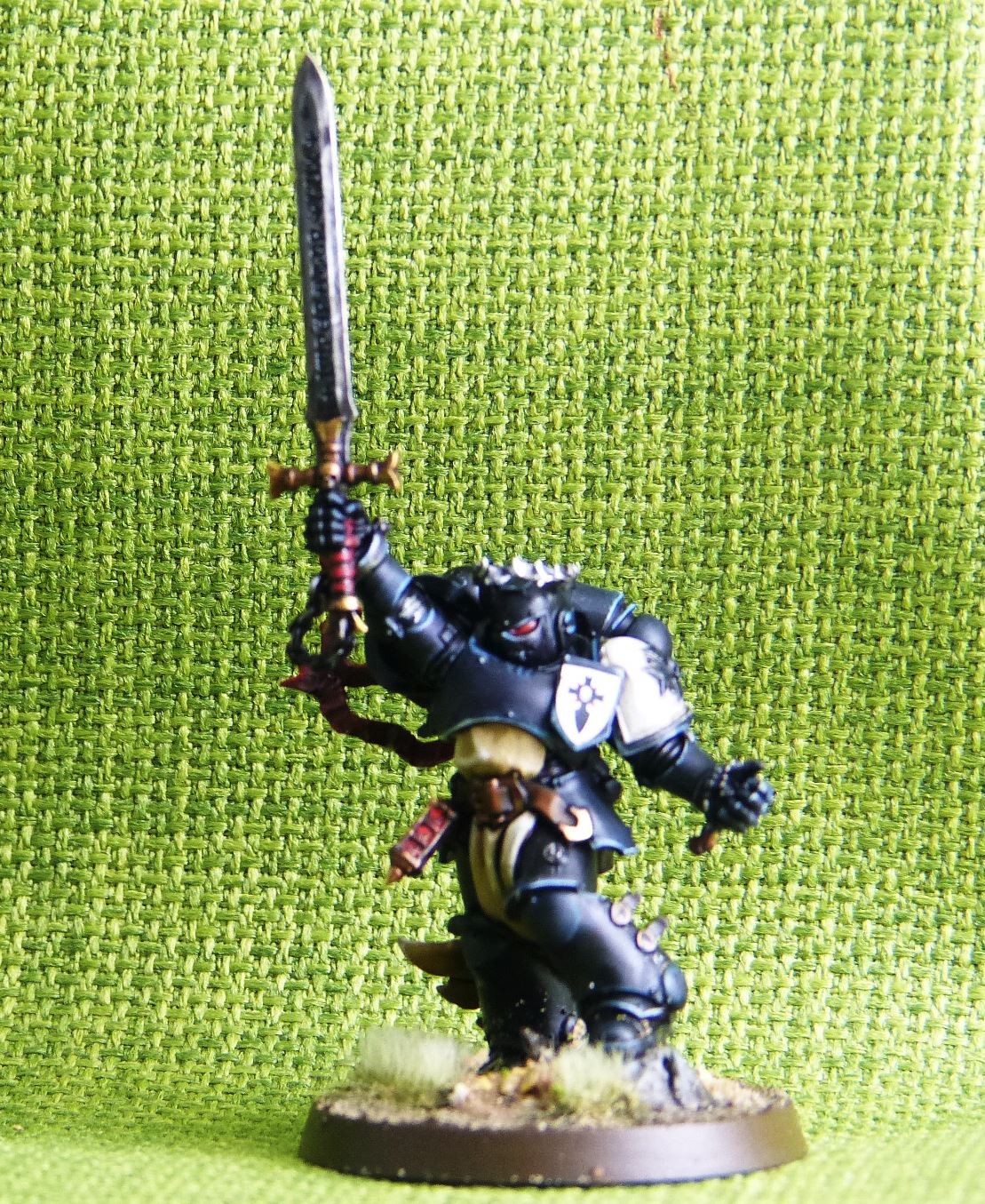 Black Templars - Emperors Champion Painted - Warhammer AoS 40k #4A