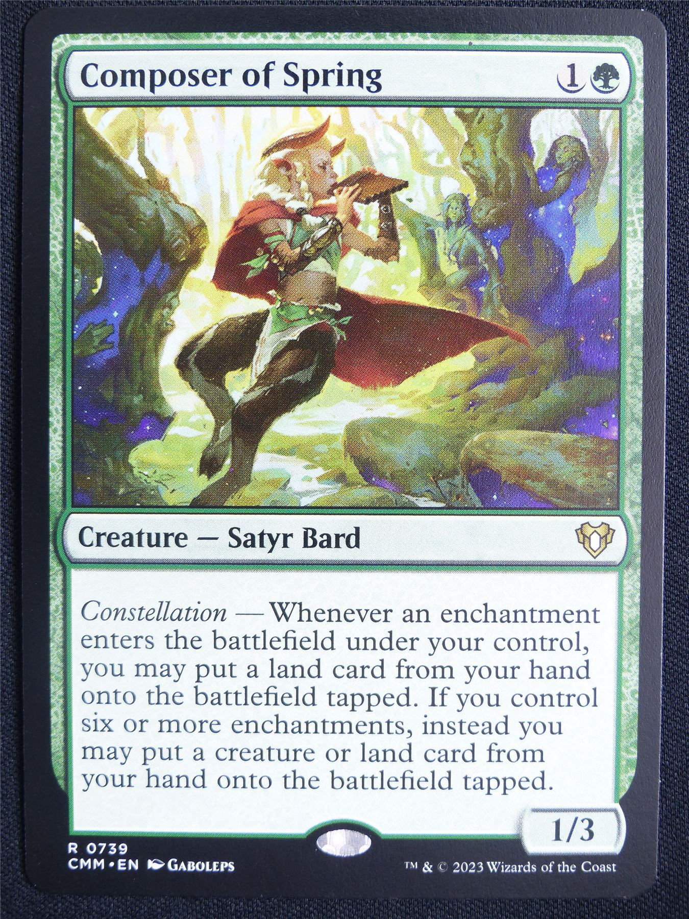 Composer of Spring - CMM - Mtg Card #5OU