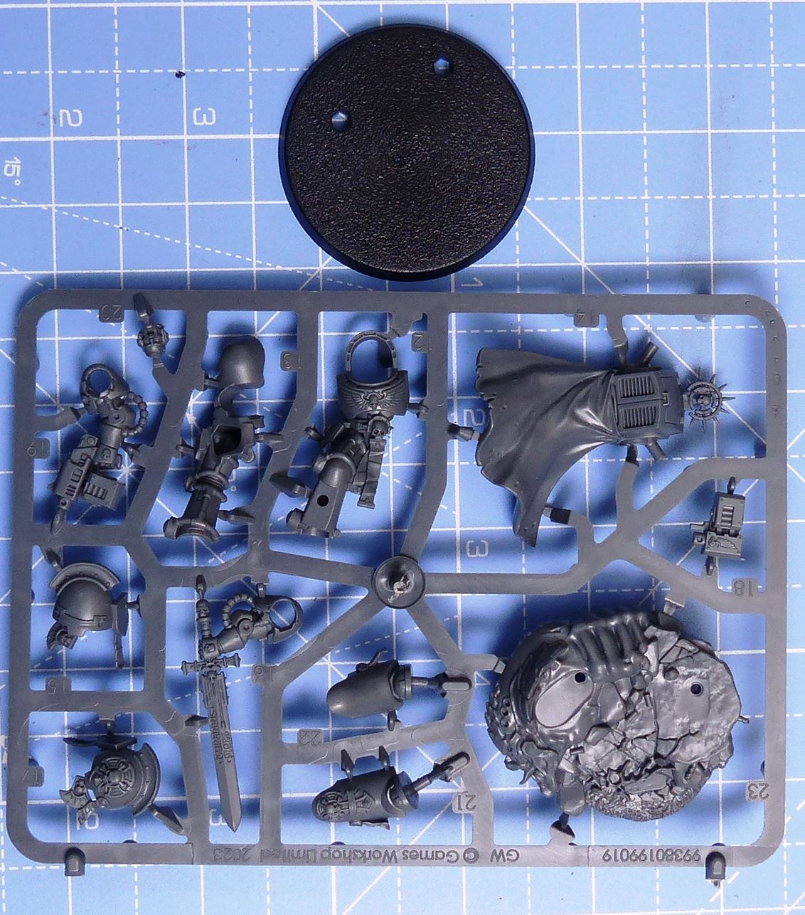 Captain in Terminator Armour complete sprue Leviathan - Space Marines - Warhammer 40K #4D3