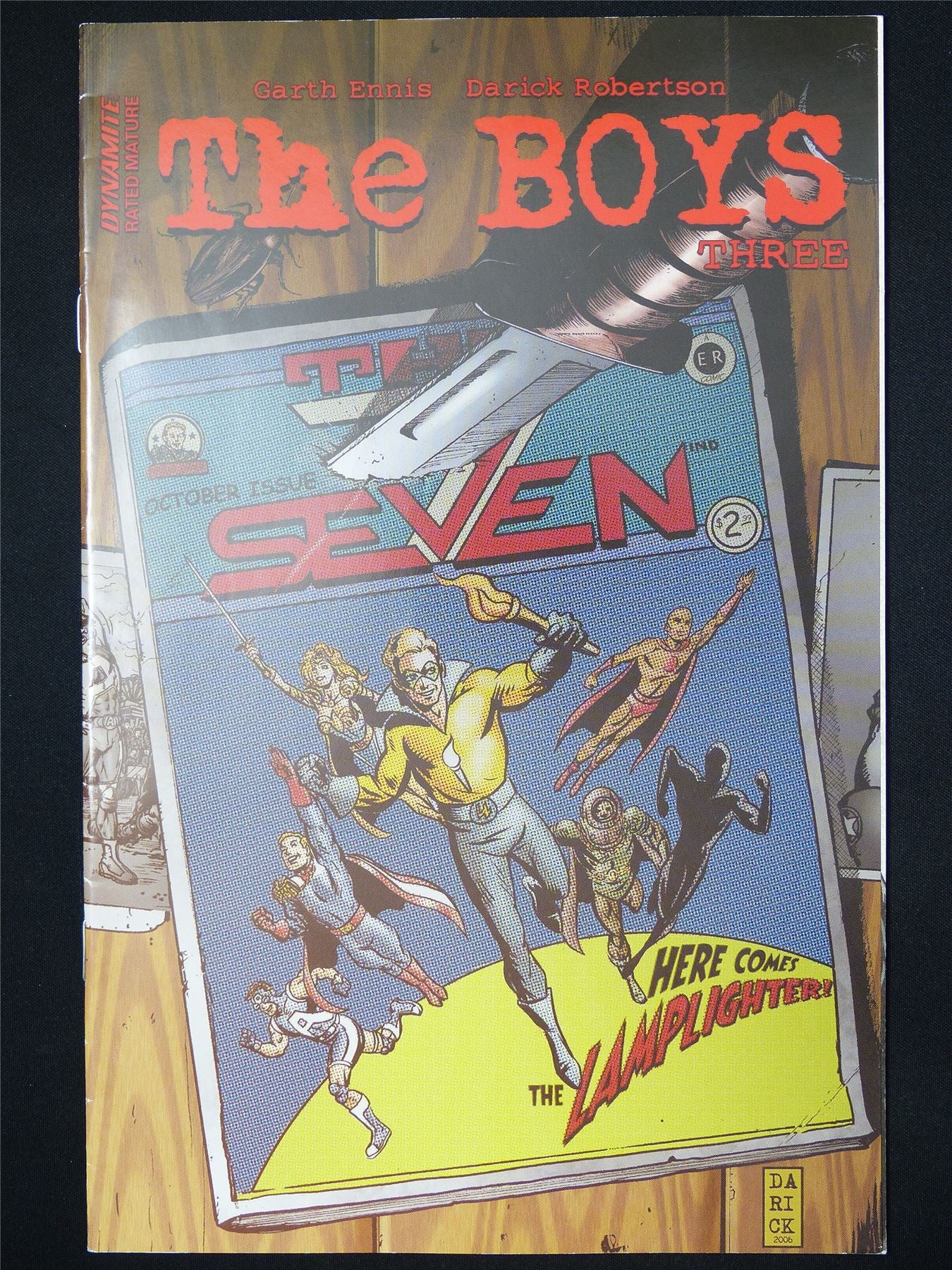The BOYS #3 Dynamite Edition - B&B Dynamite Comic #7XP
