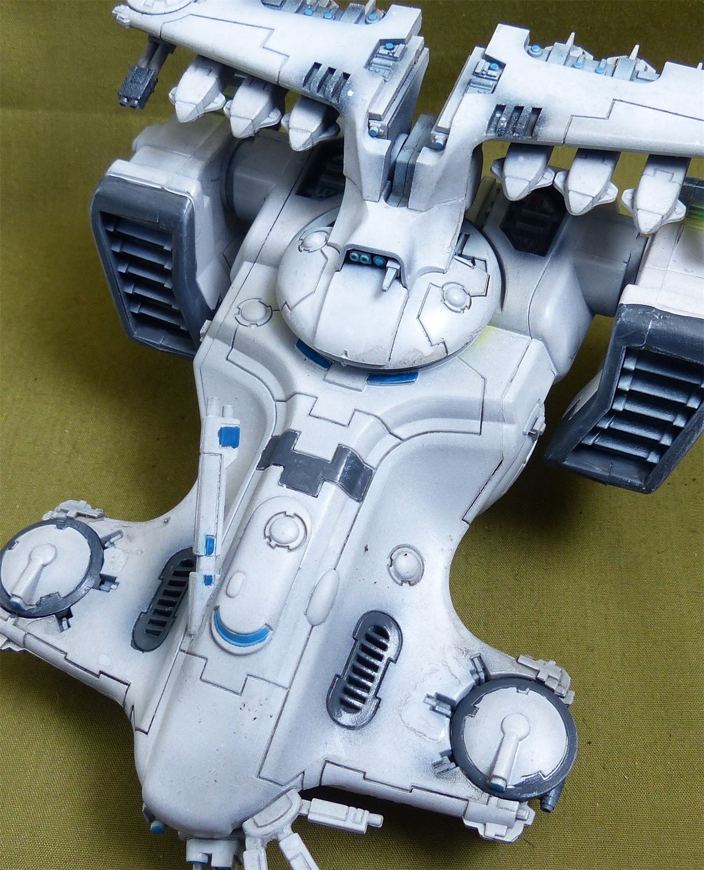 TX78 Sky Ray Gunship painted - Tau Empire - Warhammer 40K #2Y6