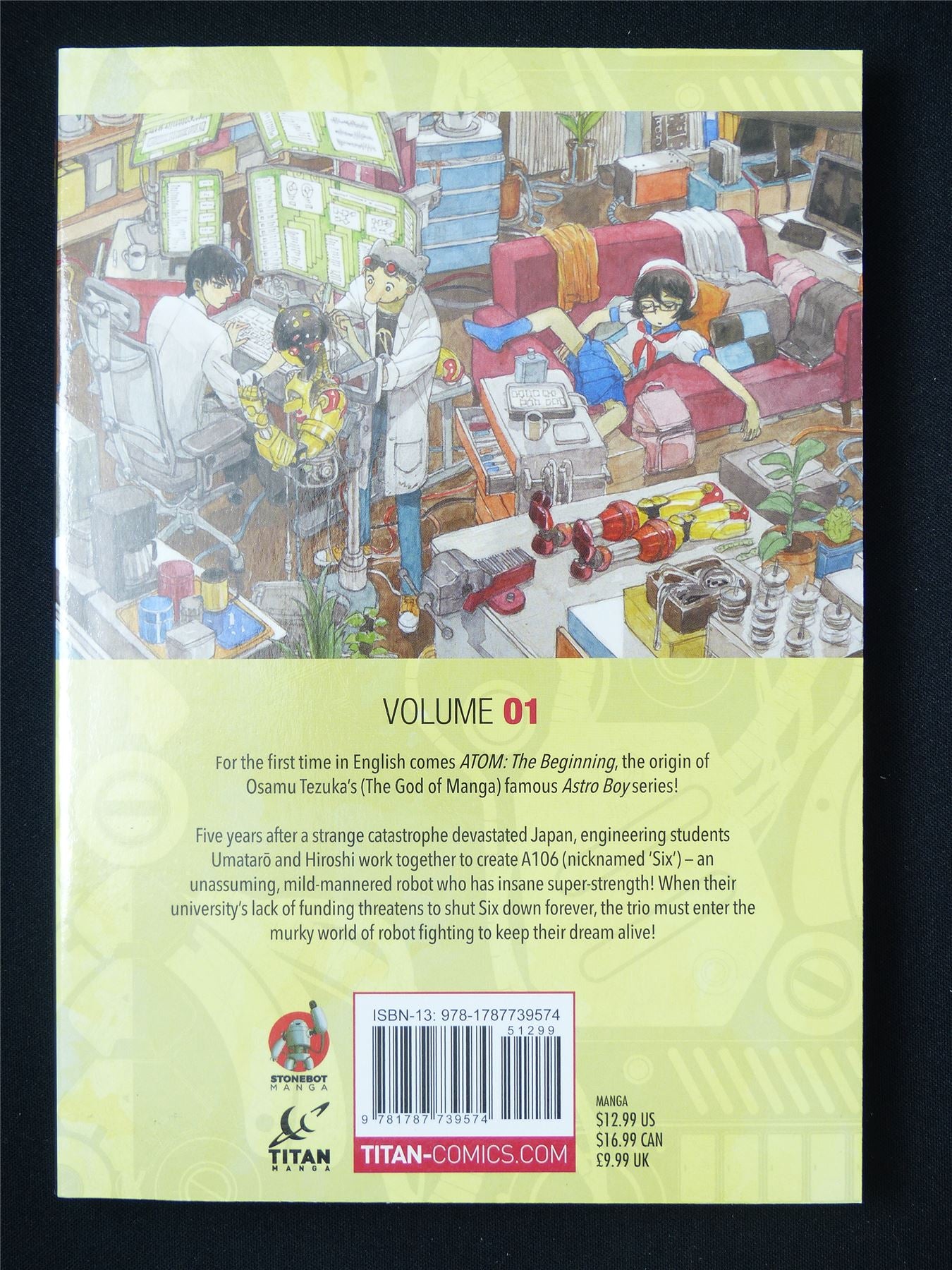 Atom The Beginning volume 1 - Titan Manga #15D