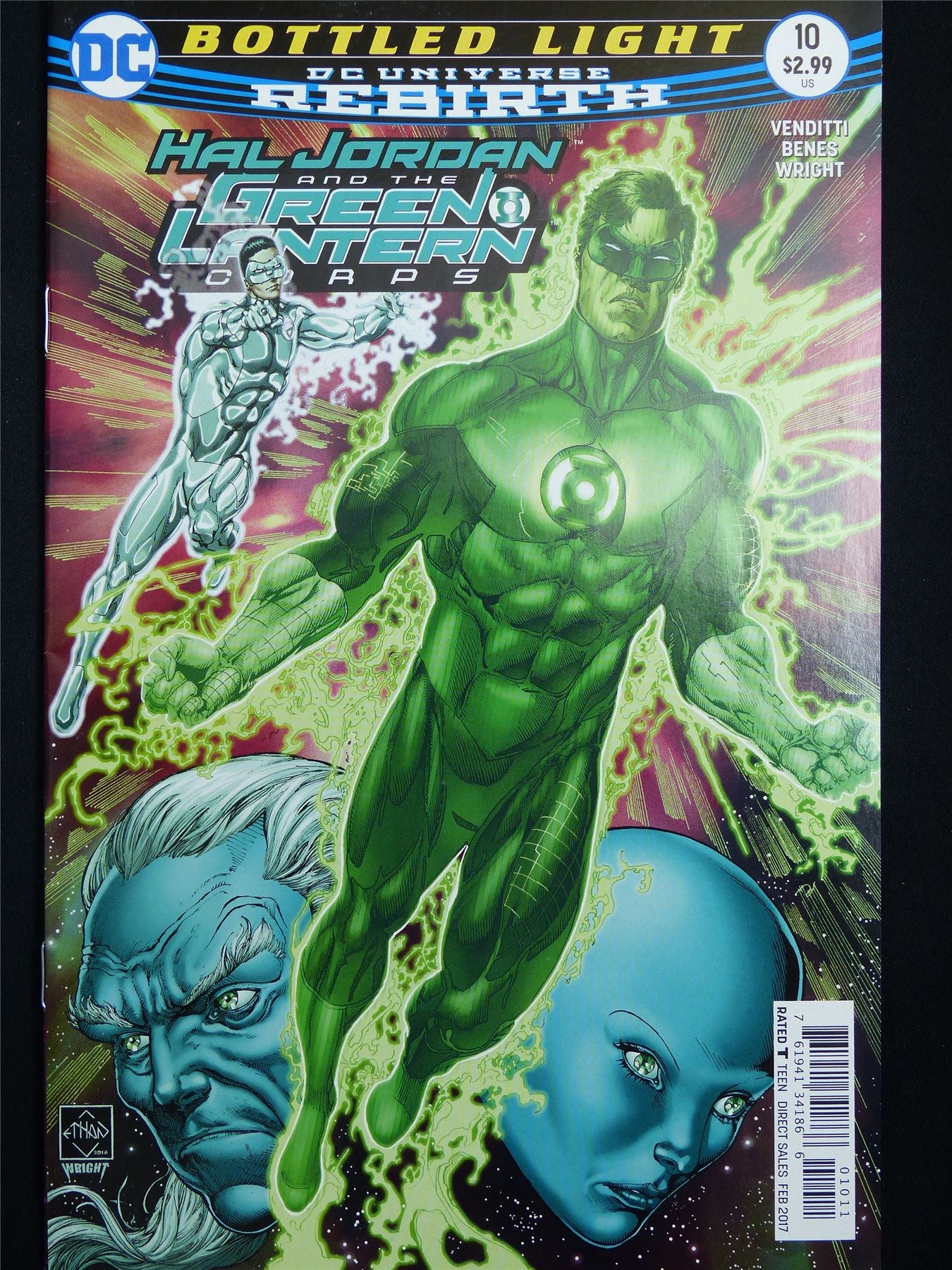 Hal Jordan and the GREEN Lantern Corp #10 Rebirth - DC Comic #3US