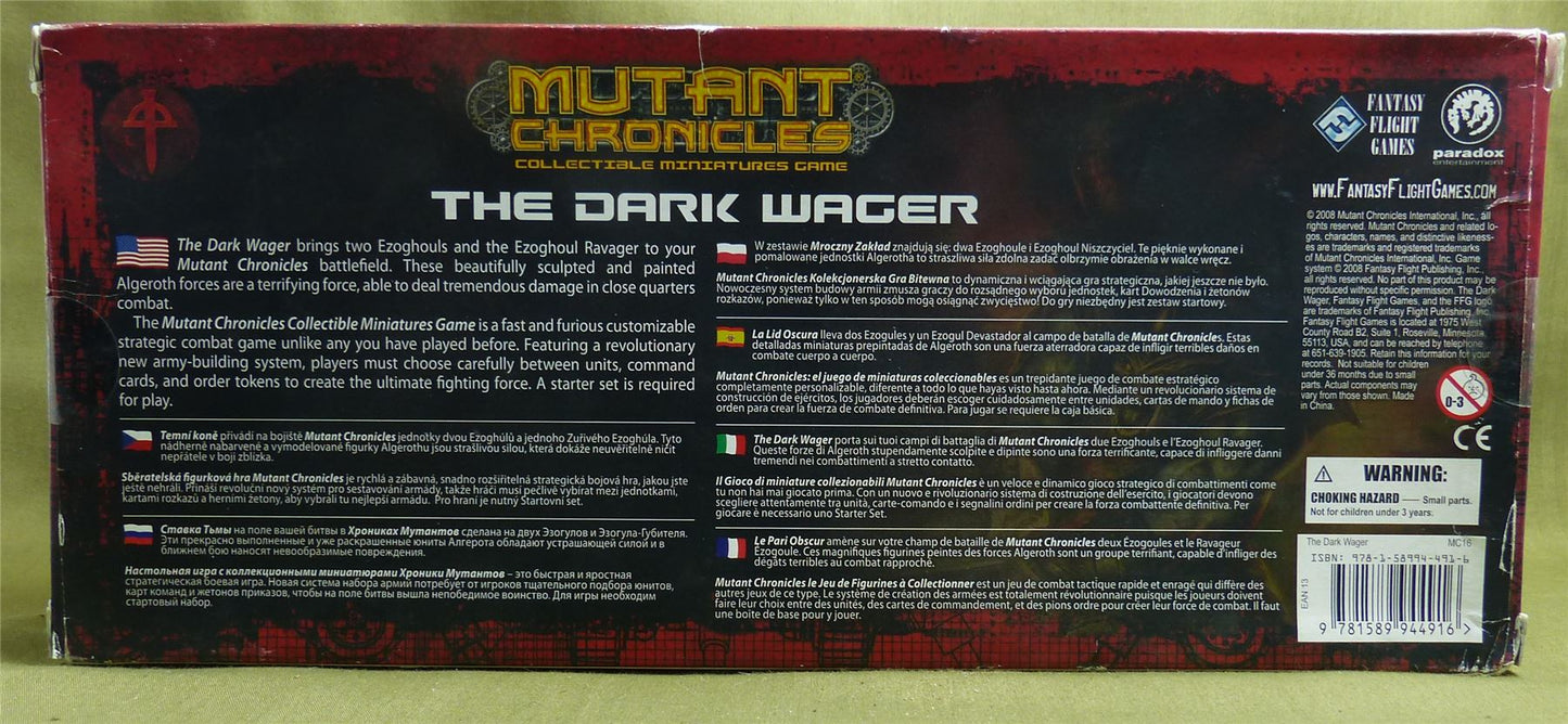 The Dark Wager Box set - Mutant Chornicles Miniatures #D5