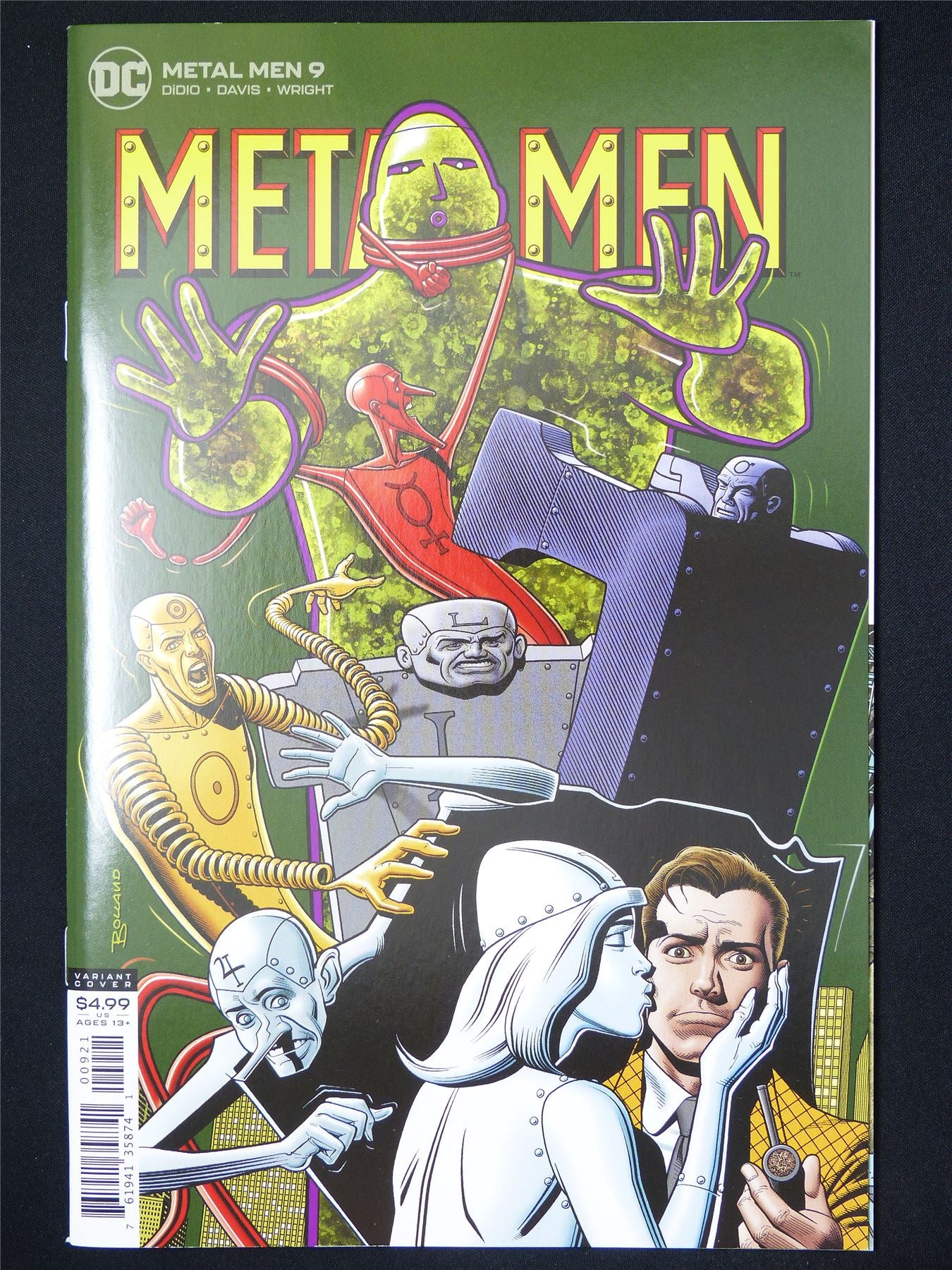 METAL Men #9 Variant - B&B DC Comic #8FV