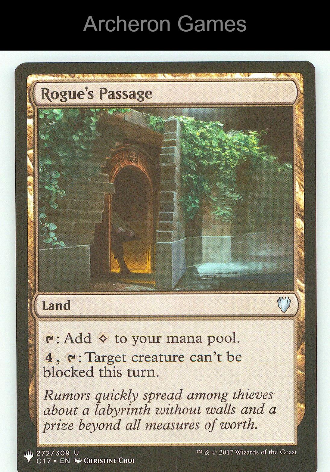 Rogue's Passage C17 272 UC MTG Card NM/EX+