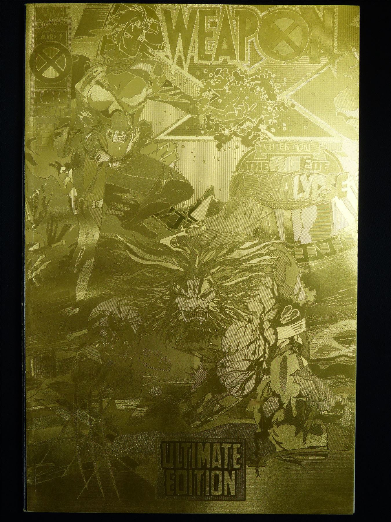 GAMBIT and the X-Ternals Age of Apocalypse Ultimate Gold Cvr - Marvel Comic #3ZV