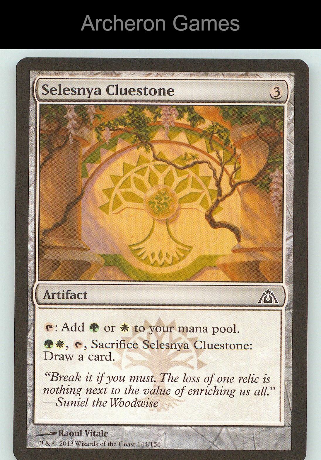 Selesnya Cluestone DGM 144 C MTG Card NM/EX+