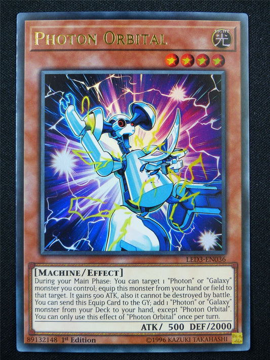 Photon Orbital LED3 Ultra Rare - 1st ed Yugioh Card #36Y