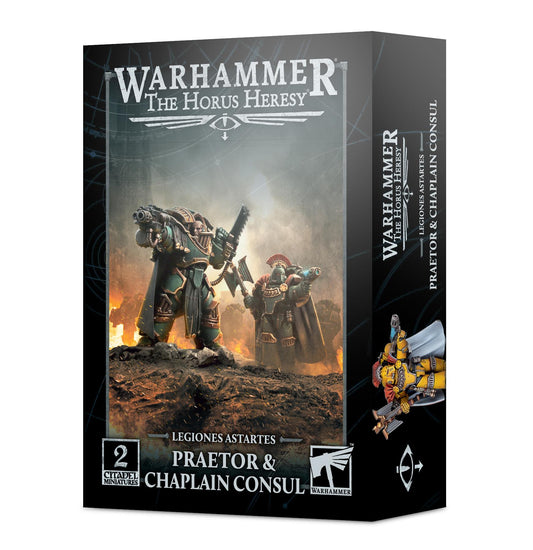 Praetor & Chaplain Consul - Legiones Astartes - Warhammer Horus Heresy
