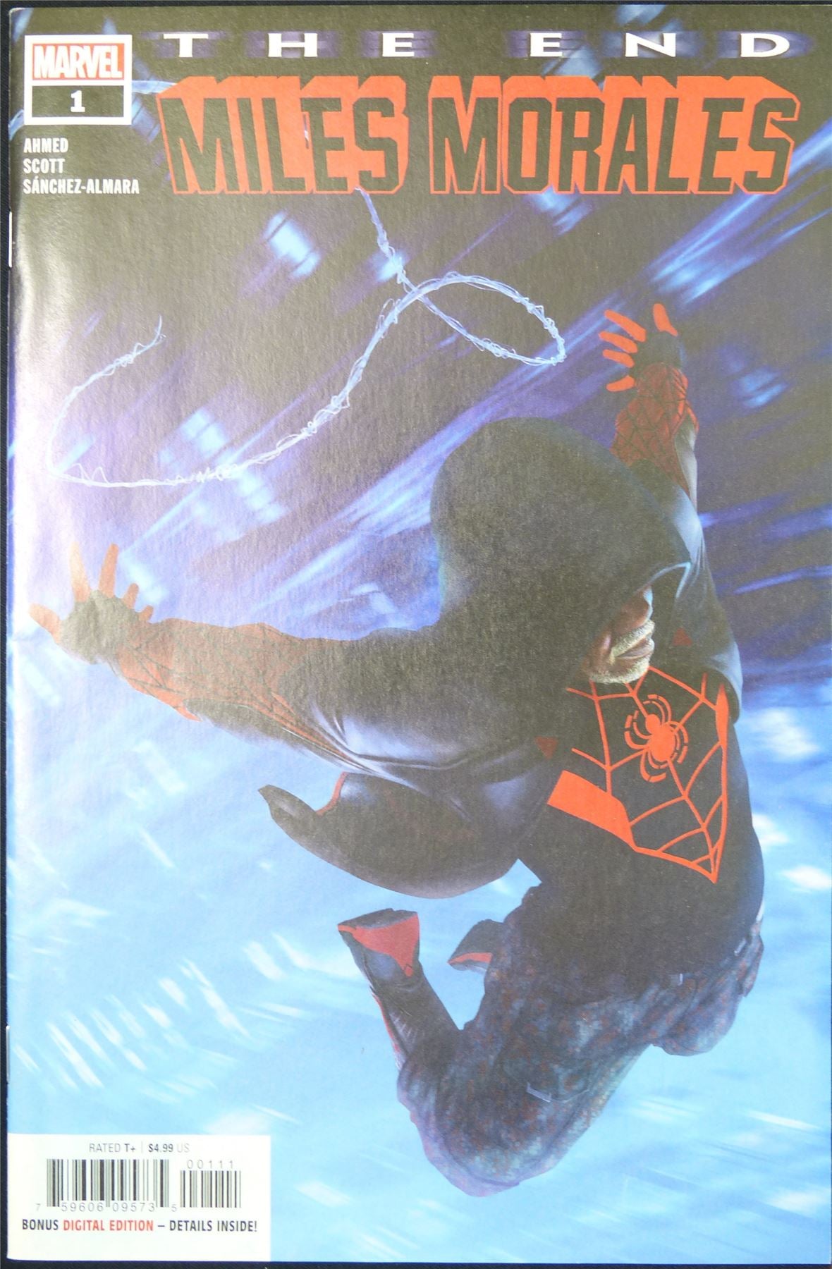 Miles Morales: SPIDER-MAN The End #1 - B&B Marvel Comic #7NF