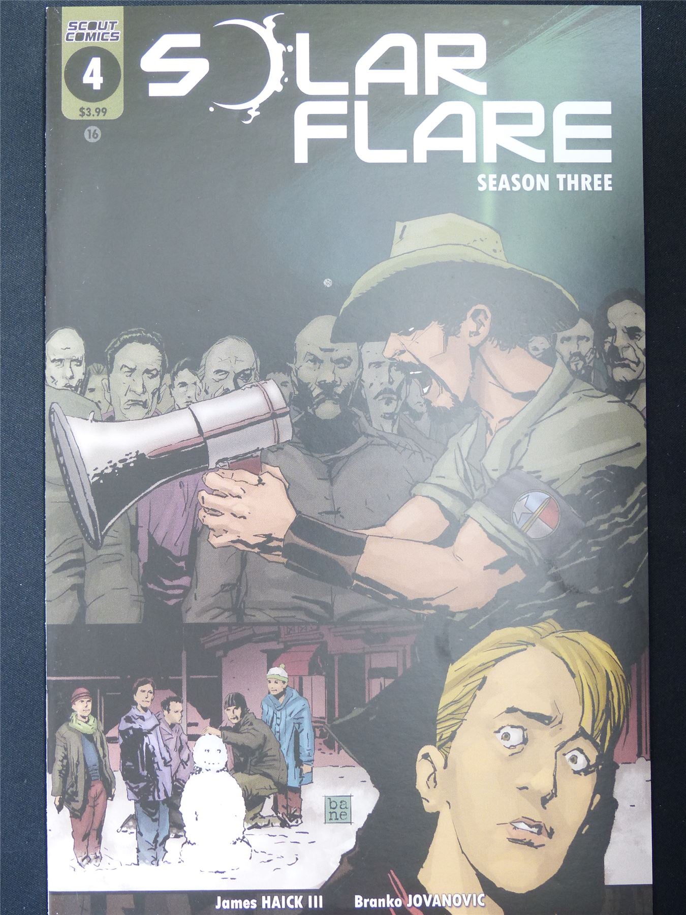 SOLAR Flare season three #4 - Scout Comic #S9