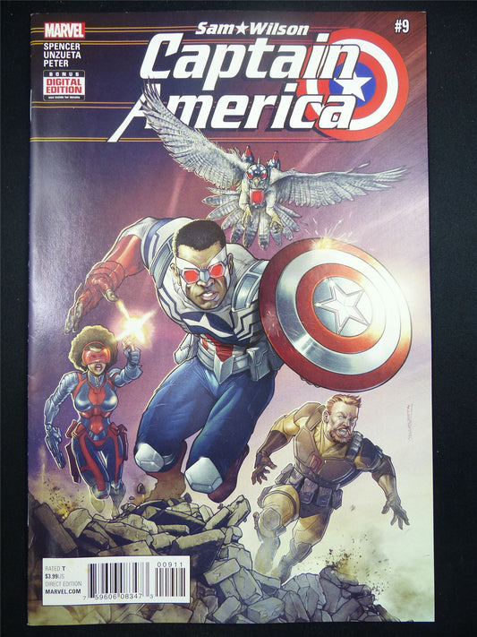 Sam Wilson: CAPTAIN America #9 - Marvel Comics #MV
