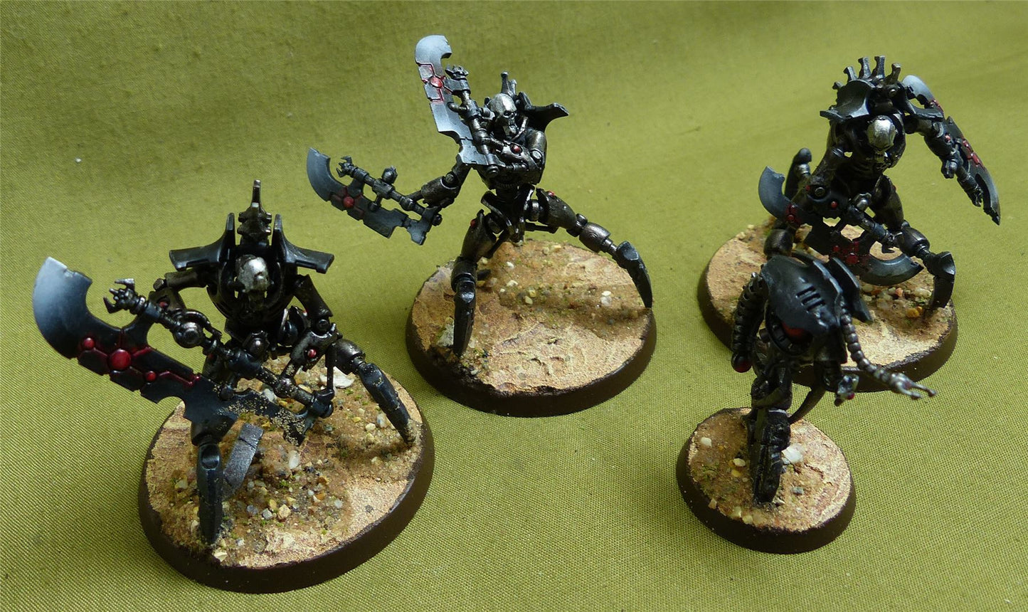Skorpekh Destroyers painted - Necrons - Warhammer 40K #1B1