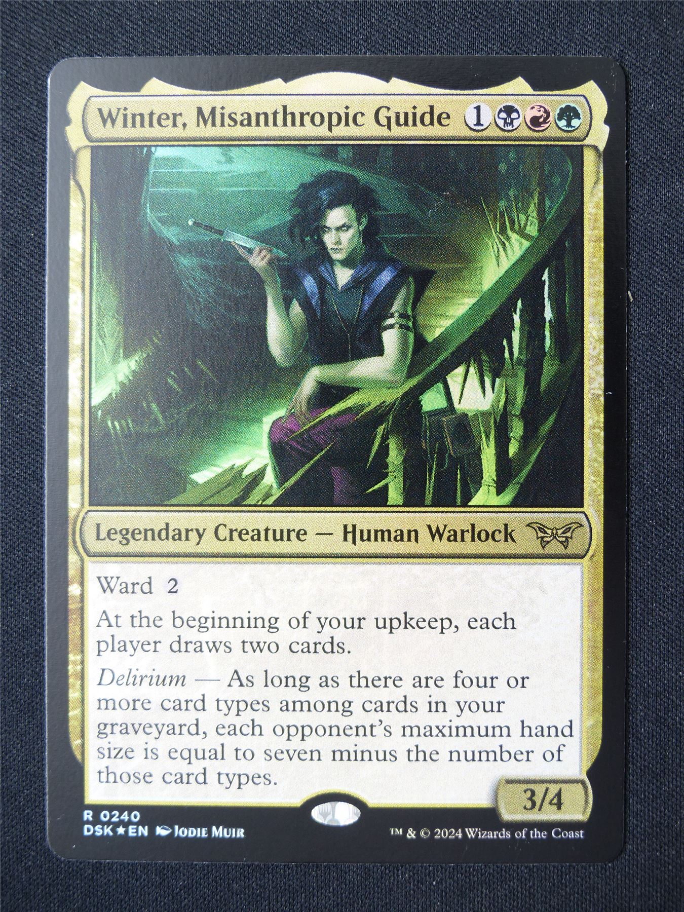 Winter Misanthropic Guide Foil - DSK - Mtg Card #79U