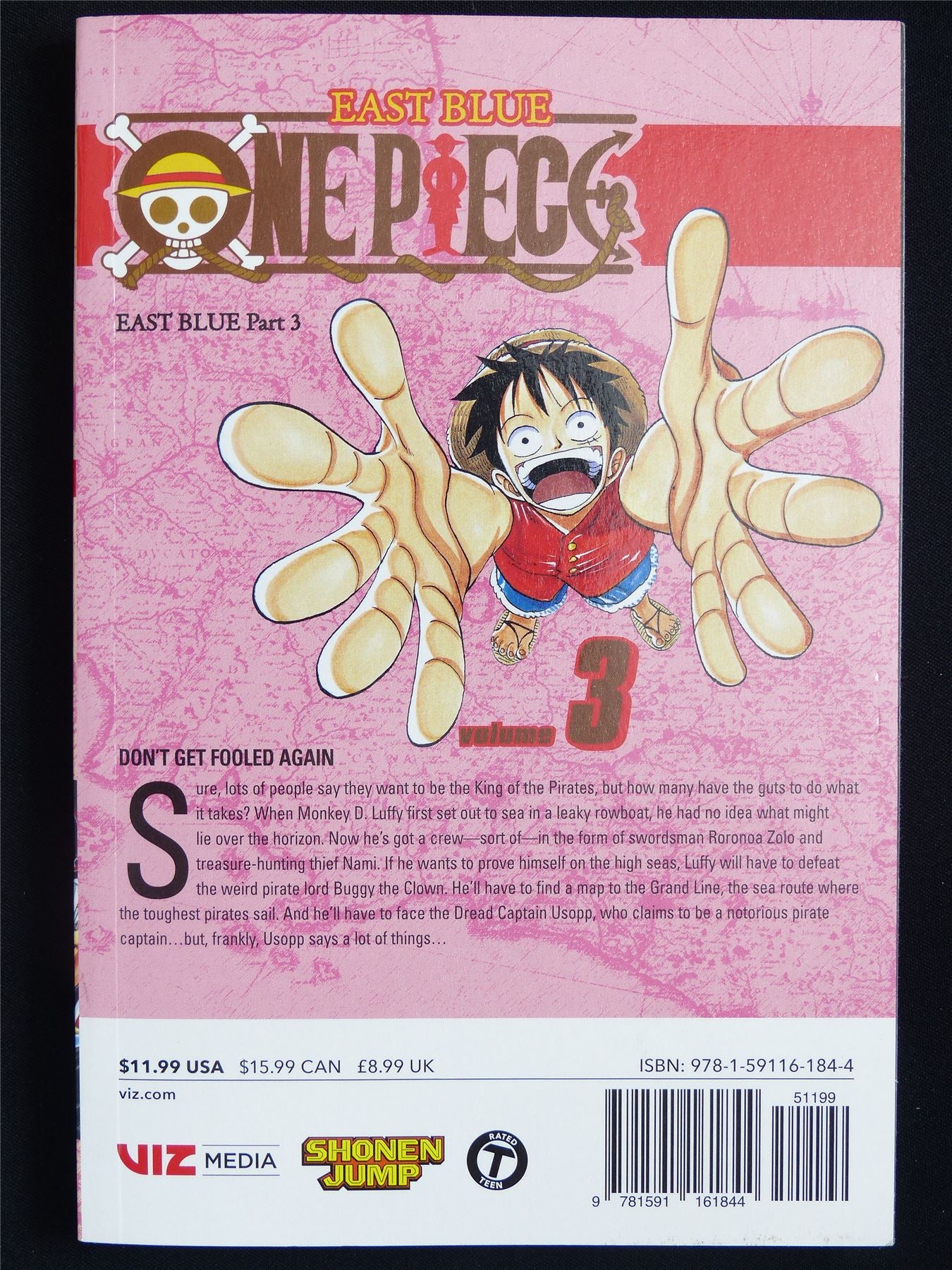 One Piece: East Blue volume 3 - Viz Media Manga #1GM