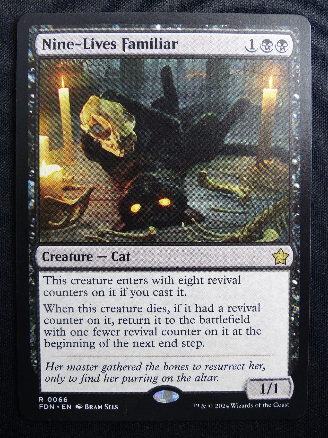 Nine-Lives Familiar - FDN - Mtg Card #3G1