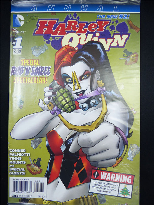 HARLEY Quinn Annual #1 The New 52! Sealed - DC Comic #5SV