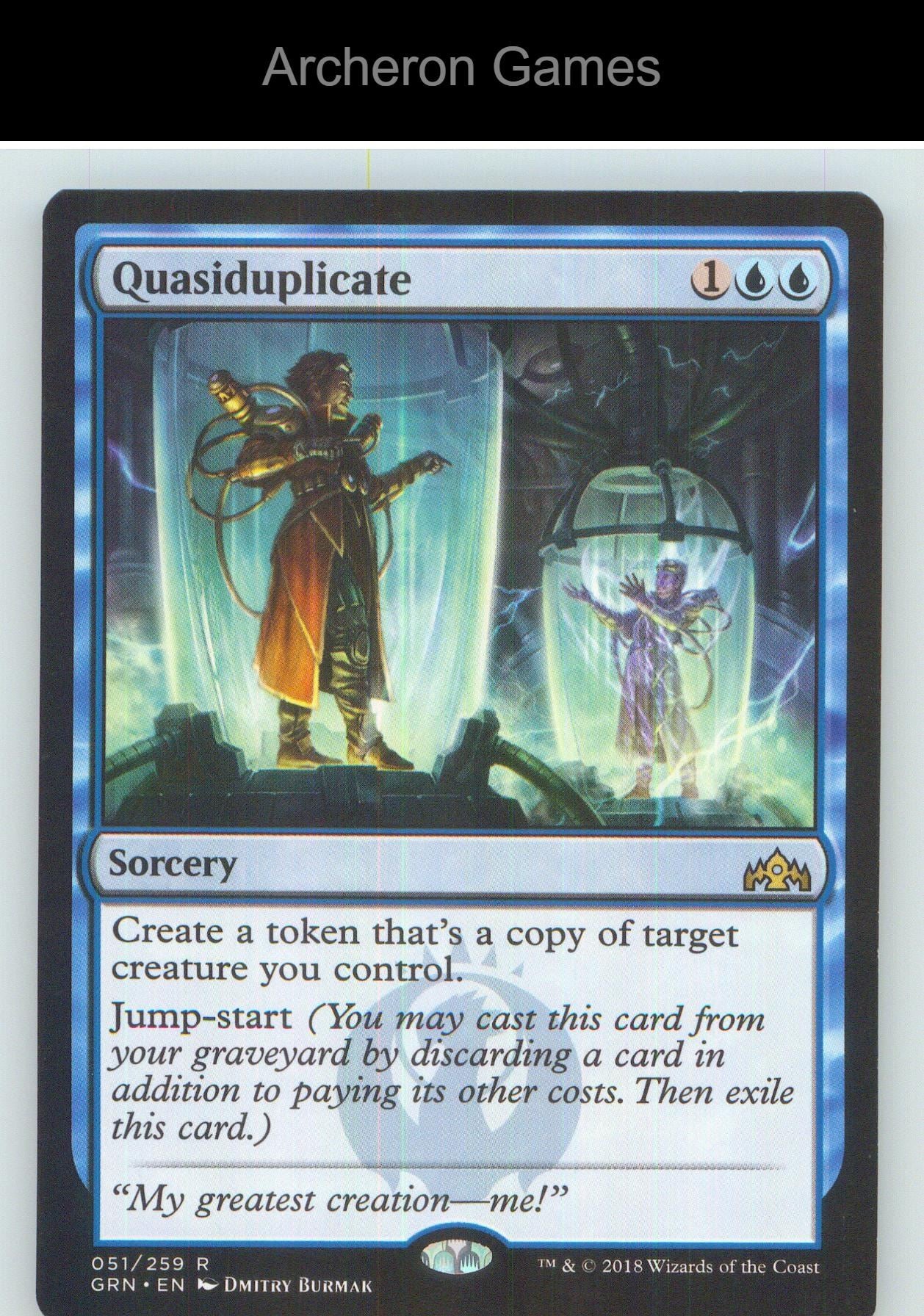 Quasiduplicate GRN 51 R MTG Card NM/EX+
