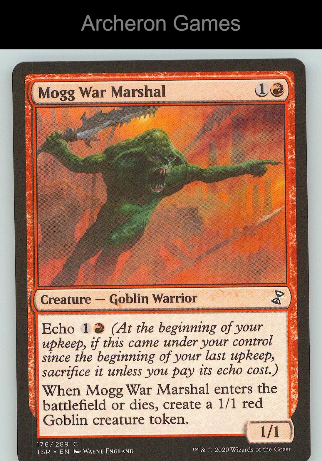 Mogg War Marshal TSR 176 C MTG Card NM/EX+