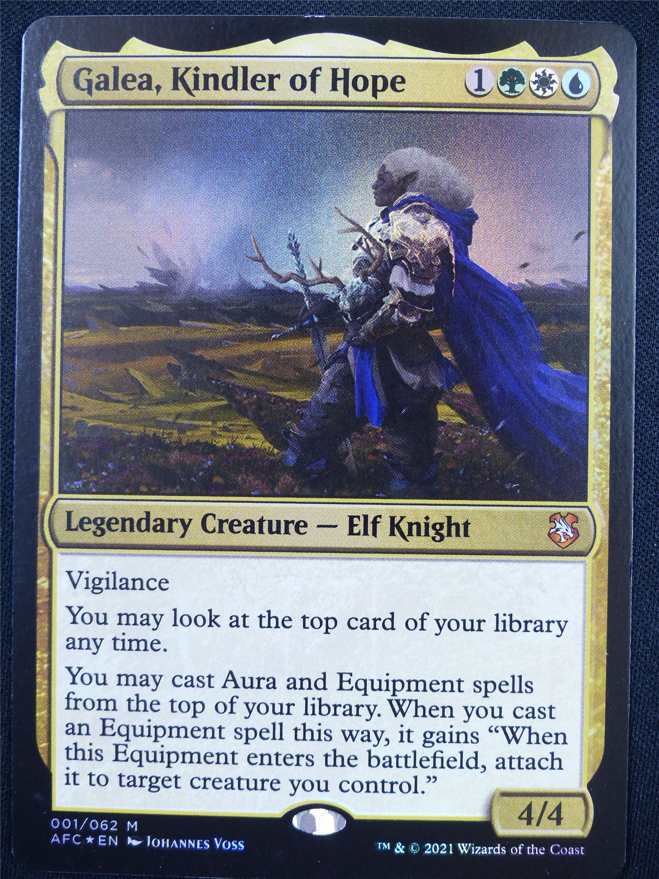 Galea Kindler of Hope Foil - AFC - Mtg Card #5Z3