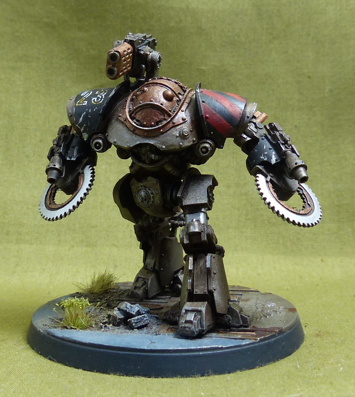 Castellax Battle-automata Maniple set of 1 painted - mechanicum