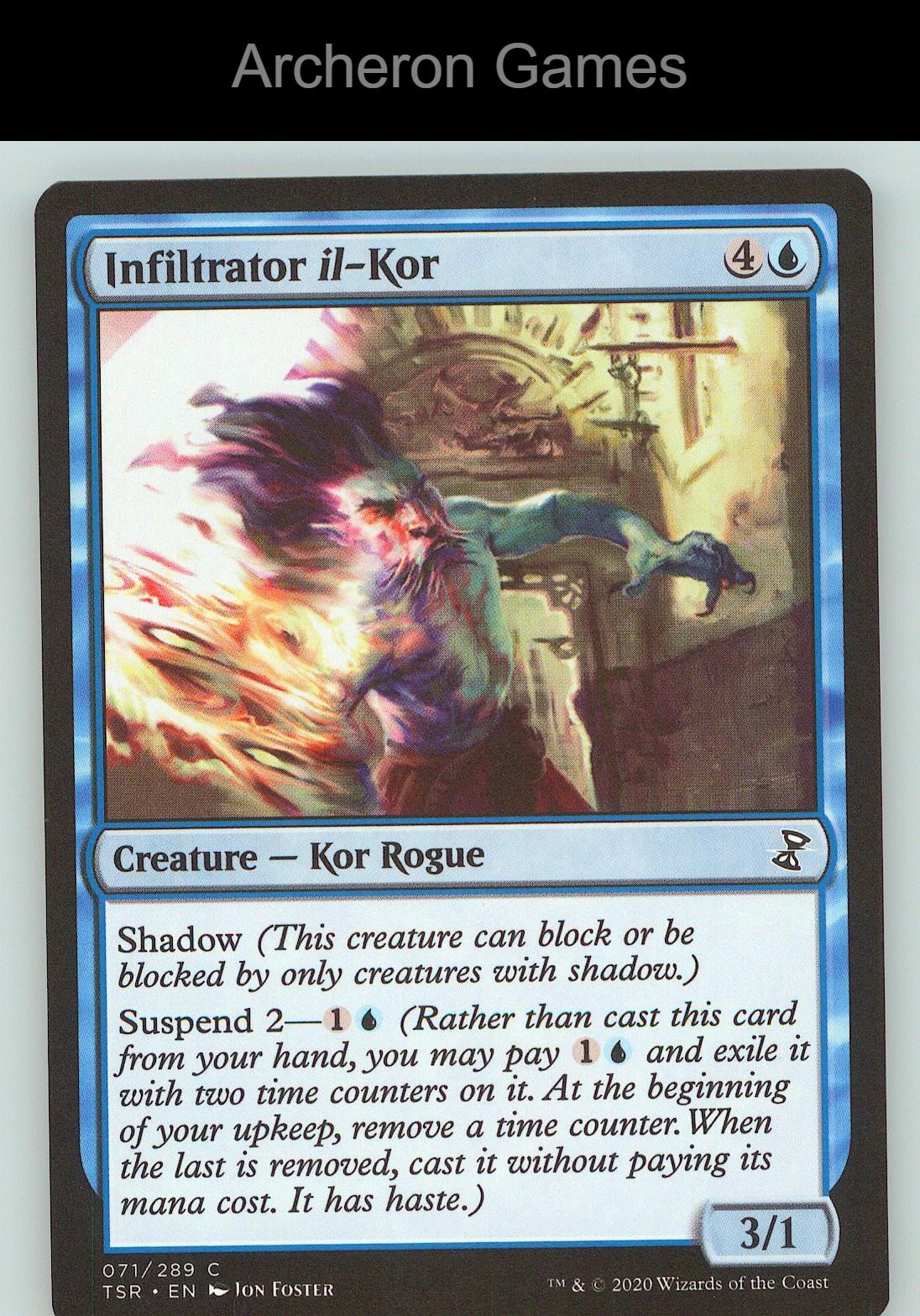 Infiltrator il-Kor TSR 71 C MTG Card NM/EX+