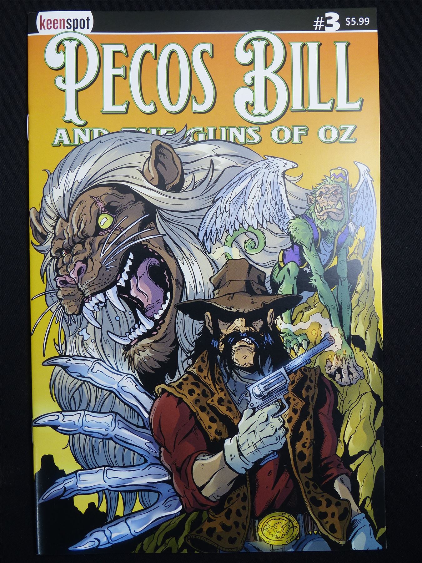 PECOS Bill and the Guns of Oz #3 Cvr A - May 2026 Keenspot Comic #4B