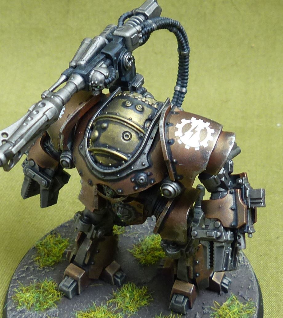 Castellax Battle-automata Maniple set of 1 painted - Mechanicum - Warhammer Horus Heresy #EQ