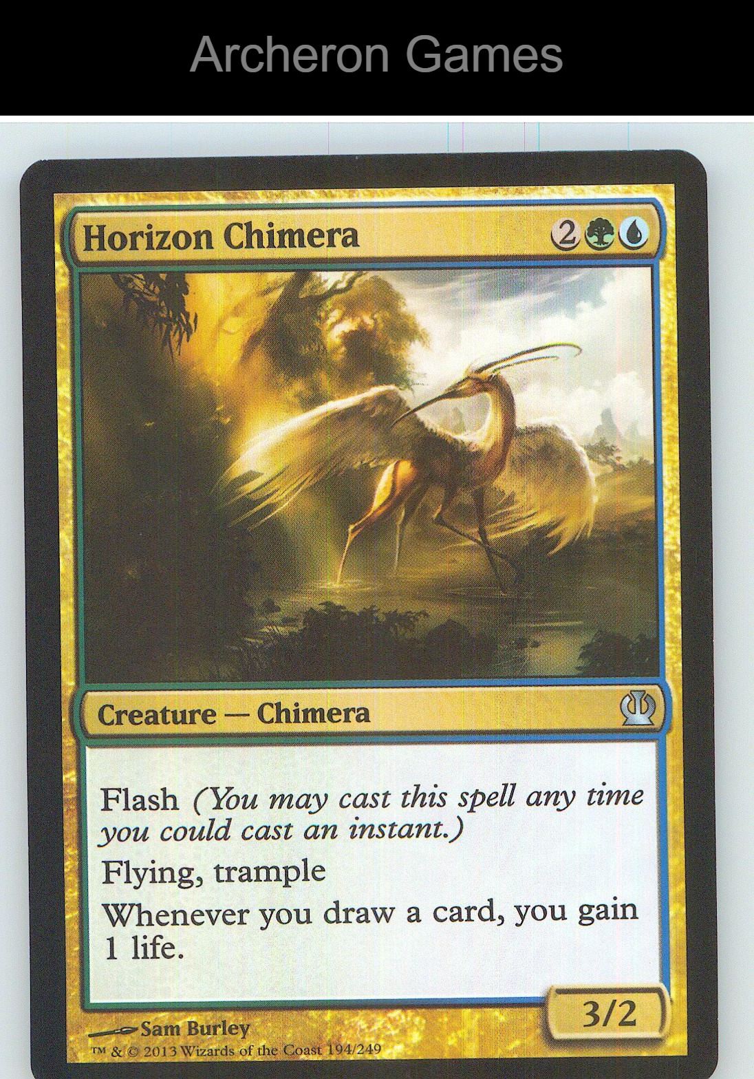 Horizon Chimera THS 194 UC MTG Card NM/EX+
