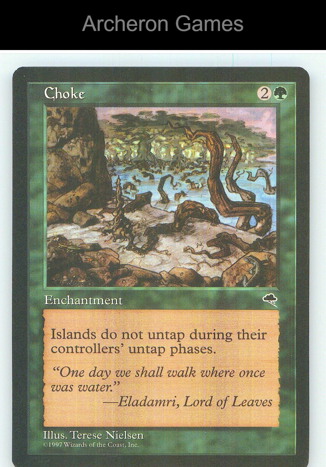 Choke TMP 219 UC MTG Card NM/EX+