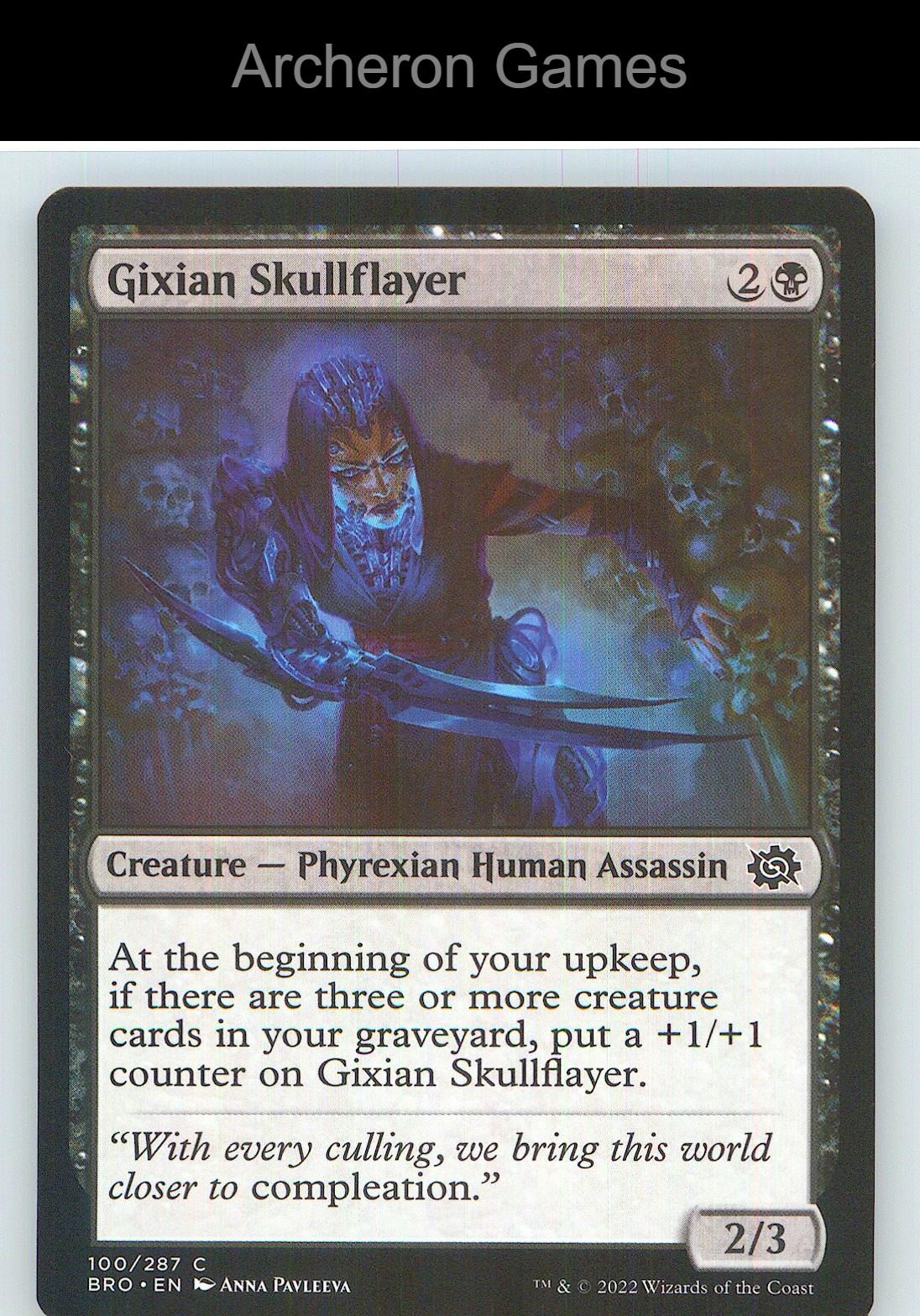 Gixian Skullflayer BRO 100 C MTG Card NM/EX+
