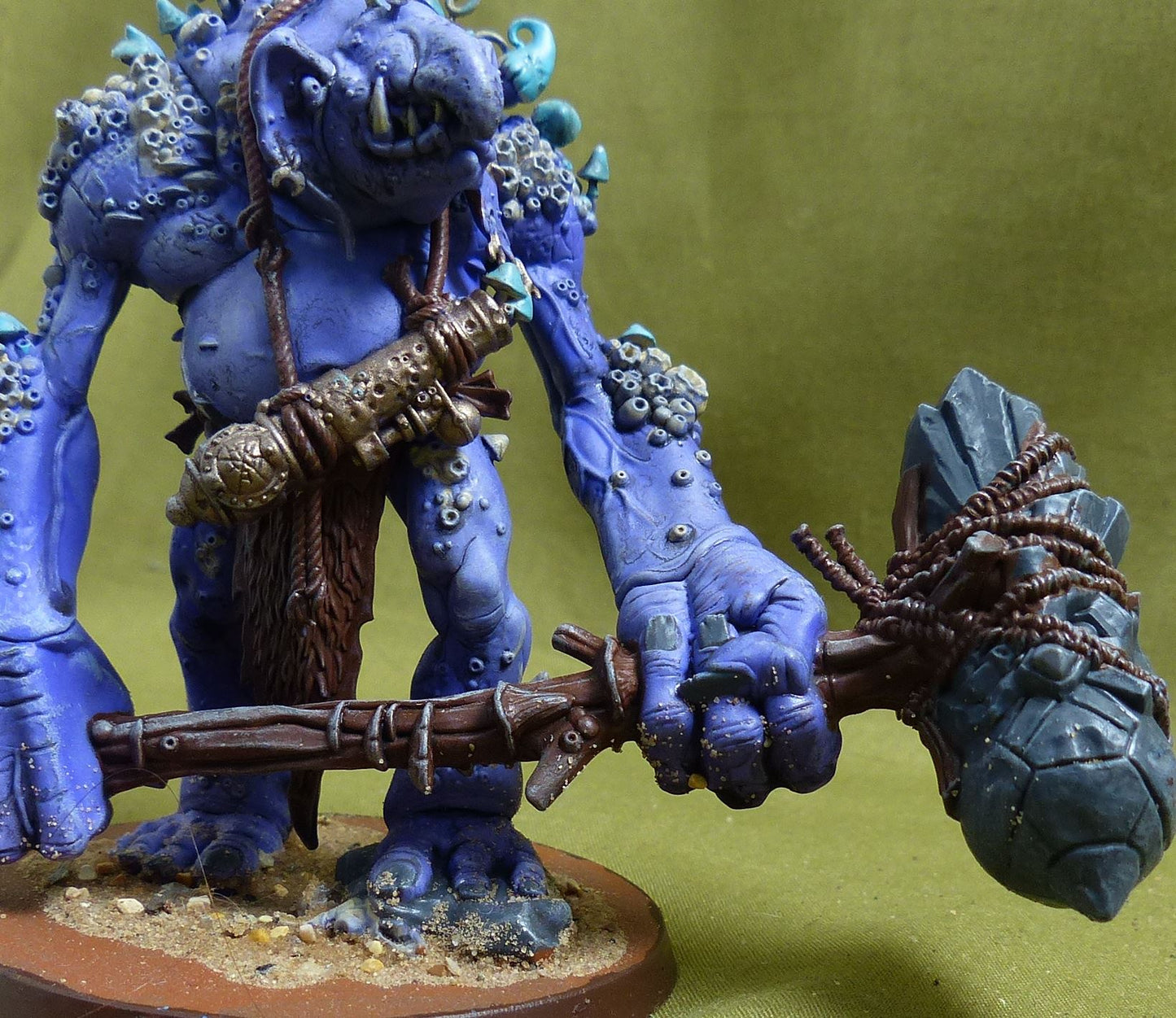 Dankhold Troggoth painted - Gloomspite Gitz - Warhammer AoS #40L
