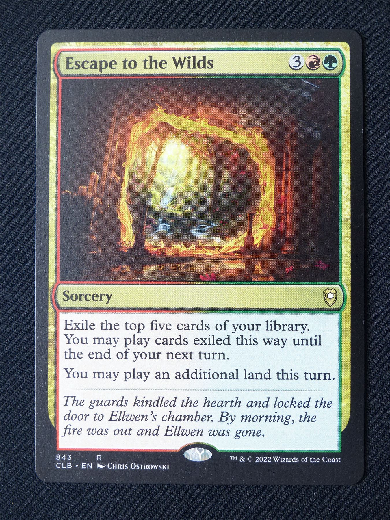 Escape to the Wilds - CLB - Mtg Card #99V