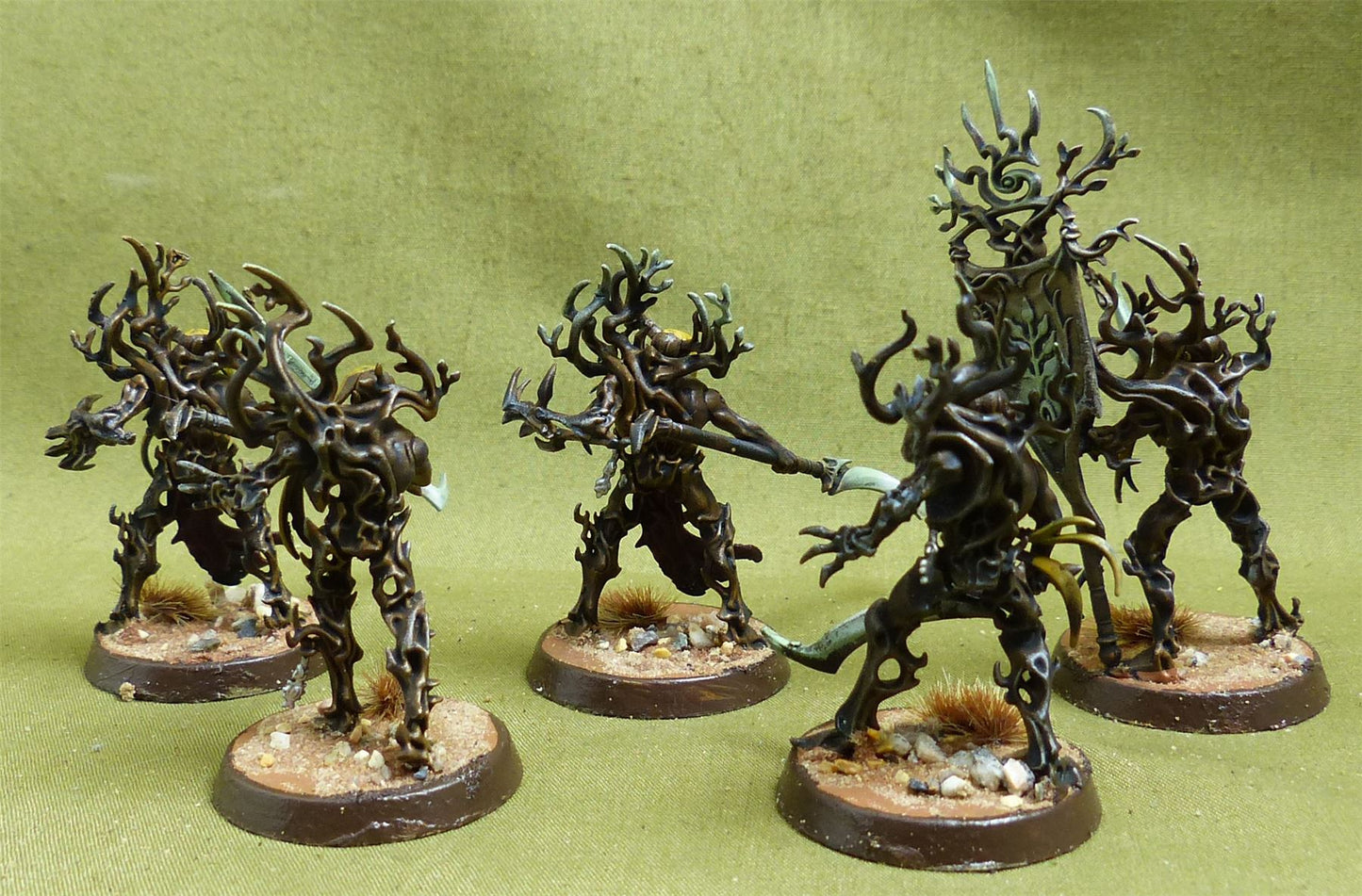 Tree-Revenants painted - Sylvaneth - Warhammer AoS #5ZB