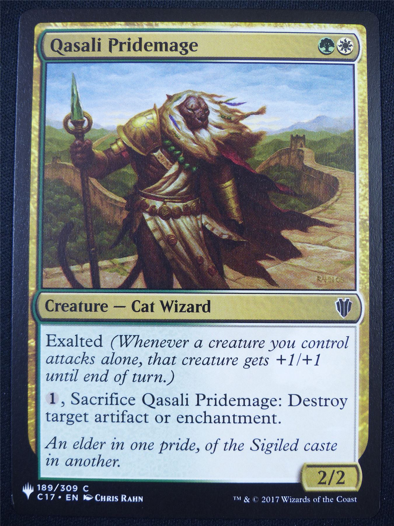 Qasali Pridemage - C17 - Mtg Card #5C3