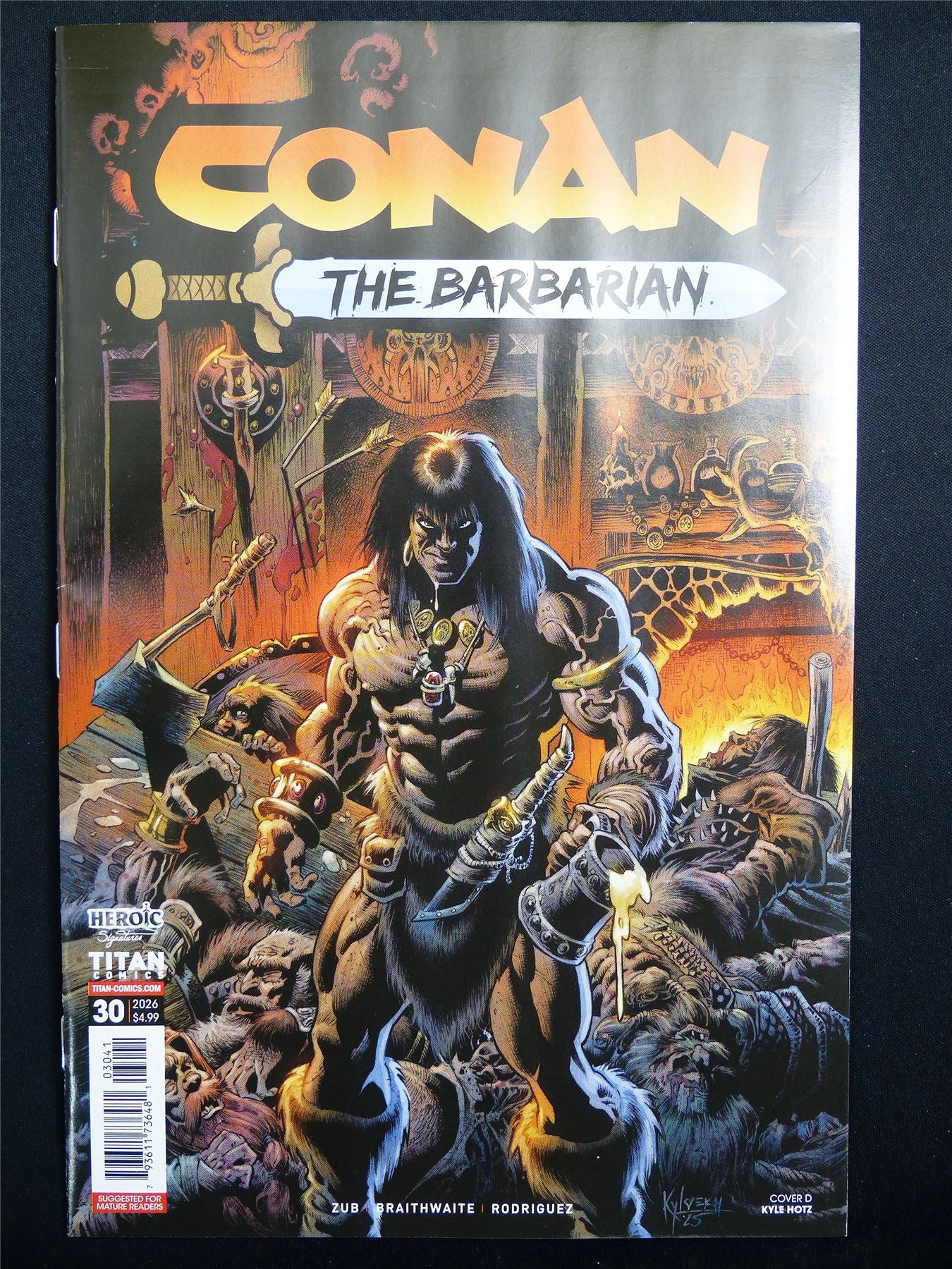 CONAN The Barbarian #30 Cvr D - May 2026 Titan Comic #8I