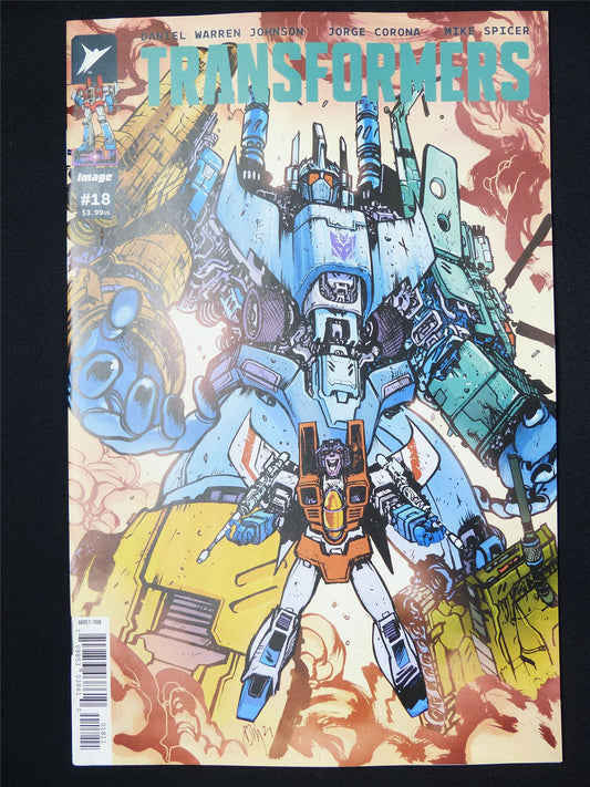 TRANSFORMERS #18 - B&B Mar 2025 Image Comic #1QM