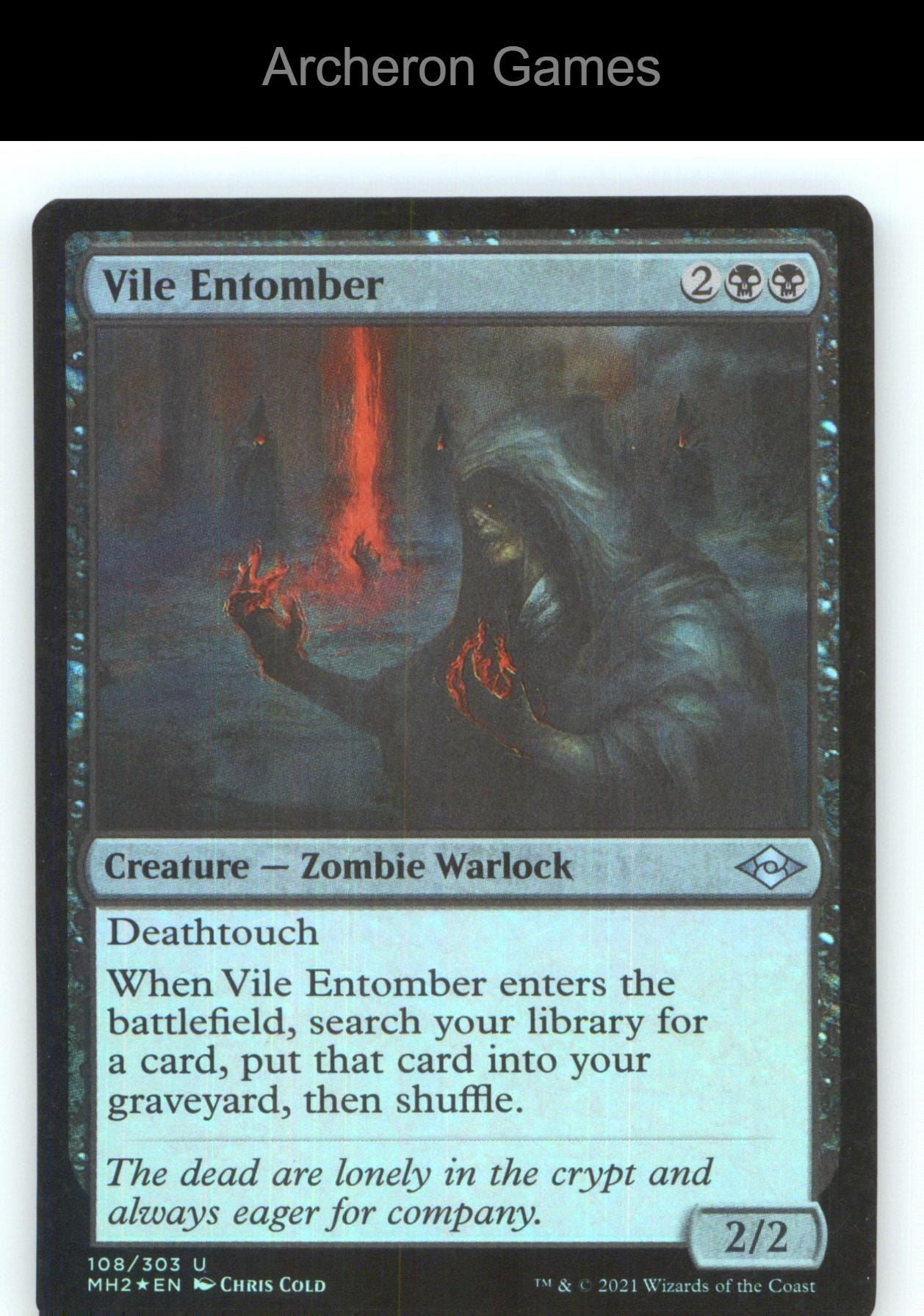 Vile Entomber MH2 108 UC MTG Card NM/EX+ Foil