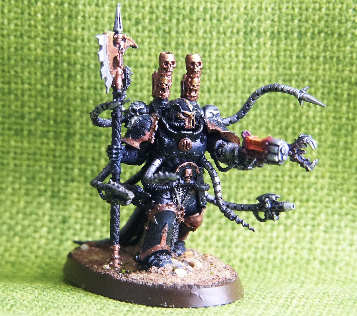 Chaos Space Marine Warpsmith Painted - Warhammer AoS 40k #4K