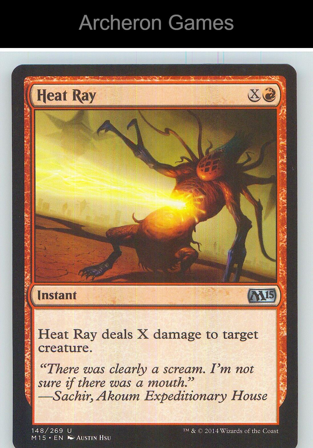 Heat Ray M15 148 UC MTG Card NM/EX+