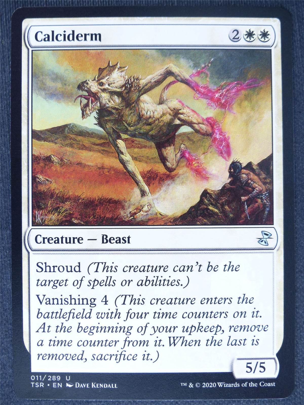 Calciderm - Remastered - Mtg Magic Cards #RW